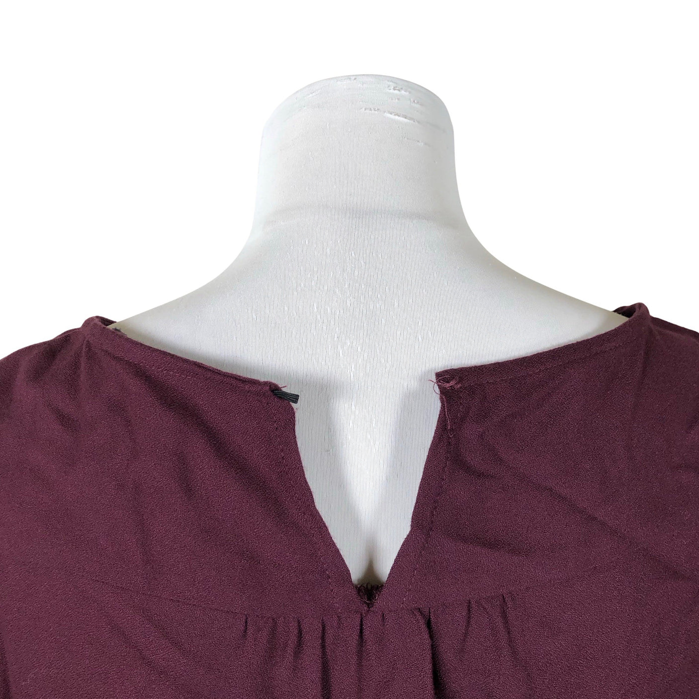 Unisex NOSH - Mitteveniv kleit, suurus 32 - Veinipunane (3)