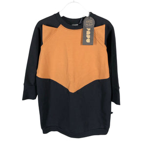 Unisex Papu - Trikotaažist kleit, suurus 98 - 104 - Must (1)