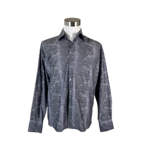 Unisex Sand Jeans - Triiksärk, suurus L - Hall (1)