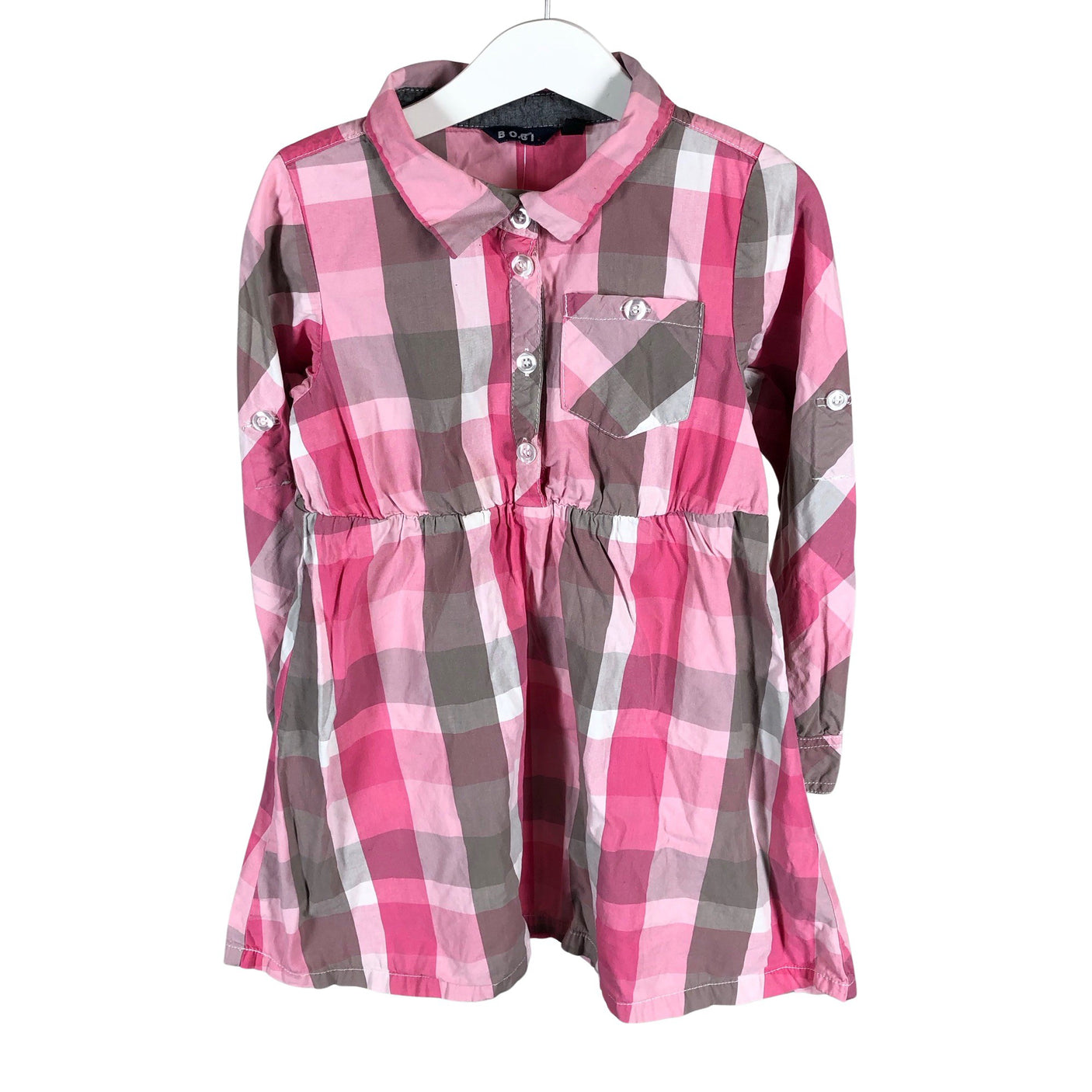 Unisex Bogi - Mitteveniv kleit, suurus 116 - 122 - Roosa (1)