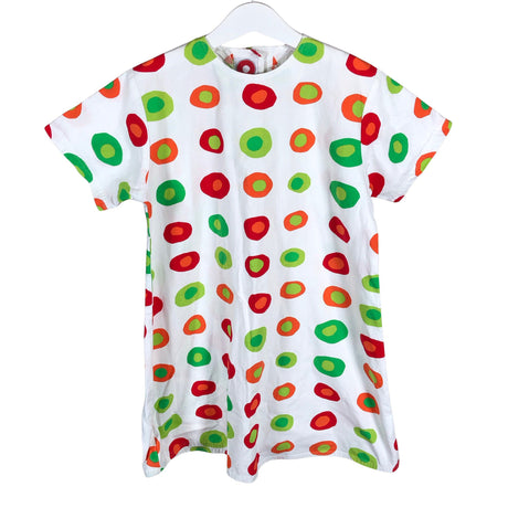 Unisex Marimekko - Mitteveniv kleit, suurus 128 - 134 - Valge ()