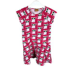 Unisex me&i - Trikotaažist kleit, suurus 122 - 128 - Roosa (1)