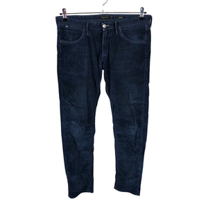 Unisex Massimo Dutti - Sametpüksid, suurus M - Sinine (1)