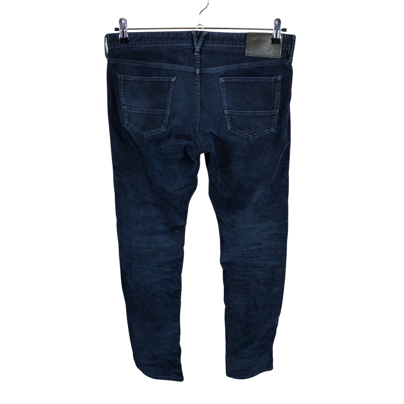 Unisex Massimo Dutti - Sametpüksid, suurus M - Sinine (2)
