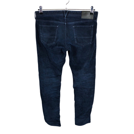 Unisex Massimo Dutti - Sametpüksid, suurus M - Sinine (2)