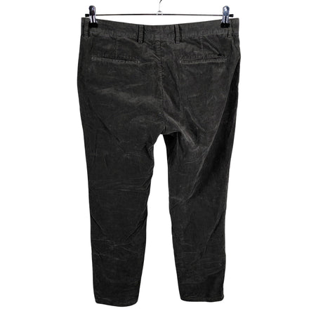 Unisex Massimo Dutti - Sametpüksid, suurus S - Hall (2)