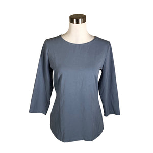 Unisex Ril's - Trikotaažist pluus, suurus 40 - Helesinine (1)