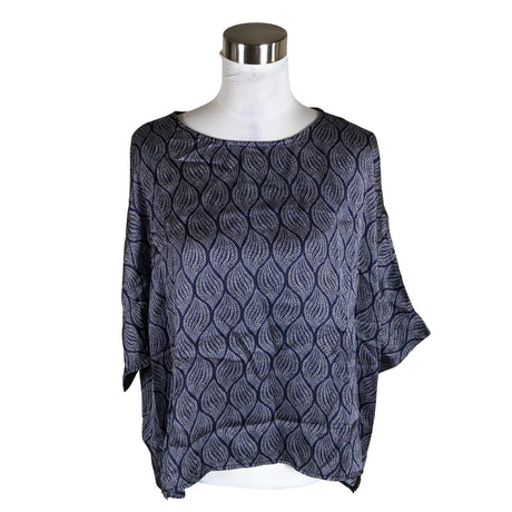 Unisex Bohemiana - Lühikeste käistega pluus, suurus 38 - Sinine ()