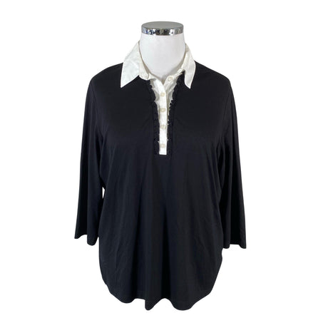 Unisex Gerry Weber - Trikotaažist pluus, suurus 44 - Must ()