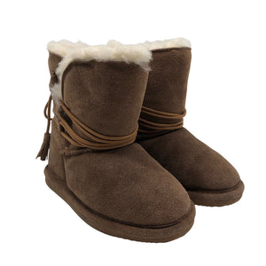 Unisex Axelda - Talvejalanõud, suurus 31 - Pruun (2)