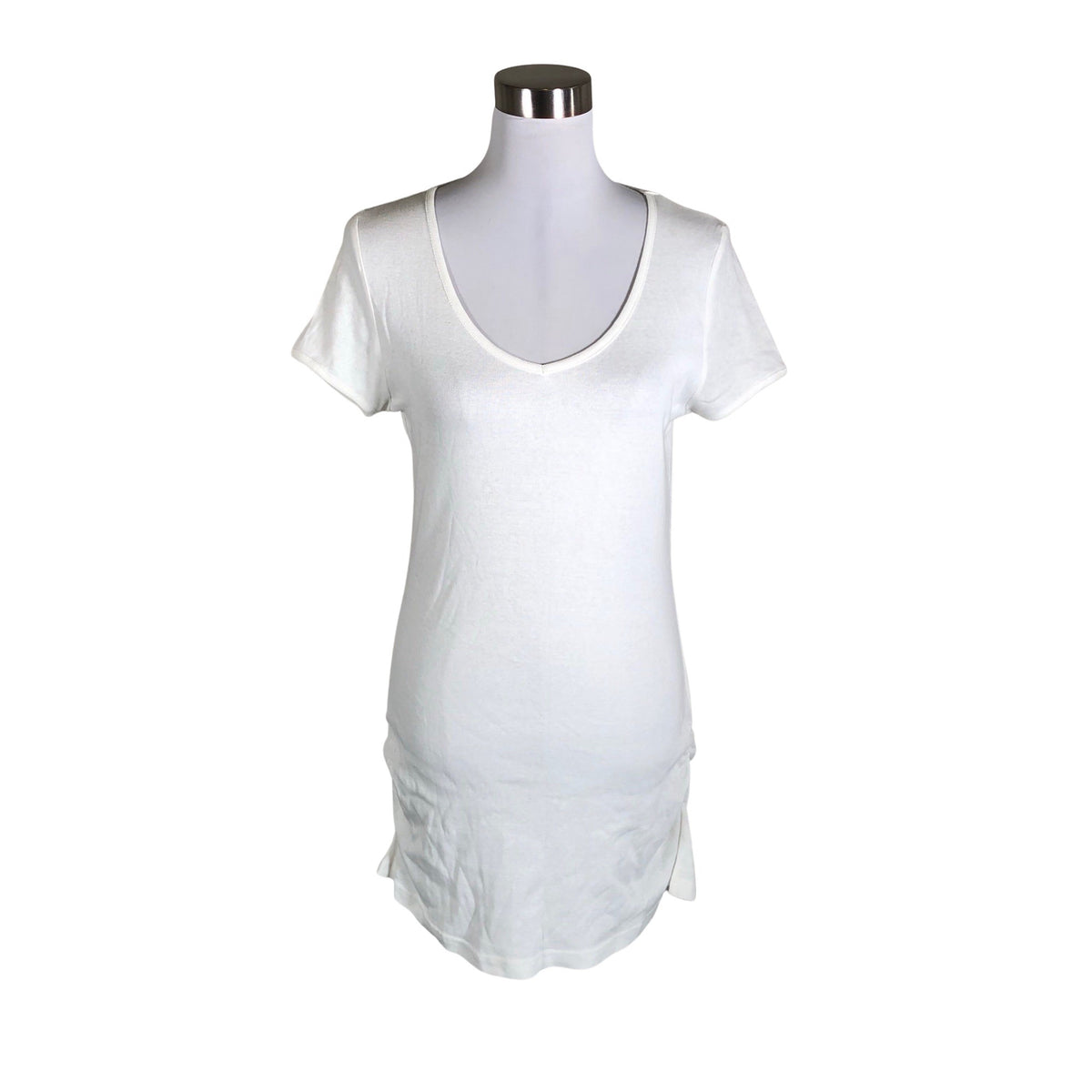 Unisex b.Young - Trikotaažist tuunika, suurus 40 - Valge (1)