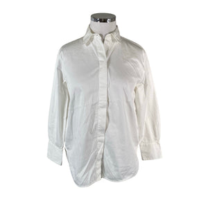 Unisex Massimo Dutti - Triiksärk, suurus 42 - Valge (1)