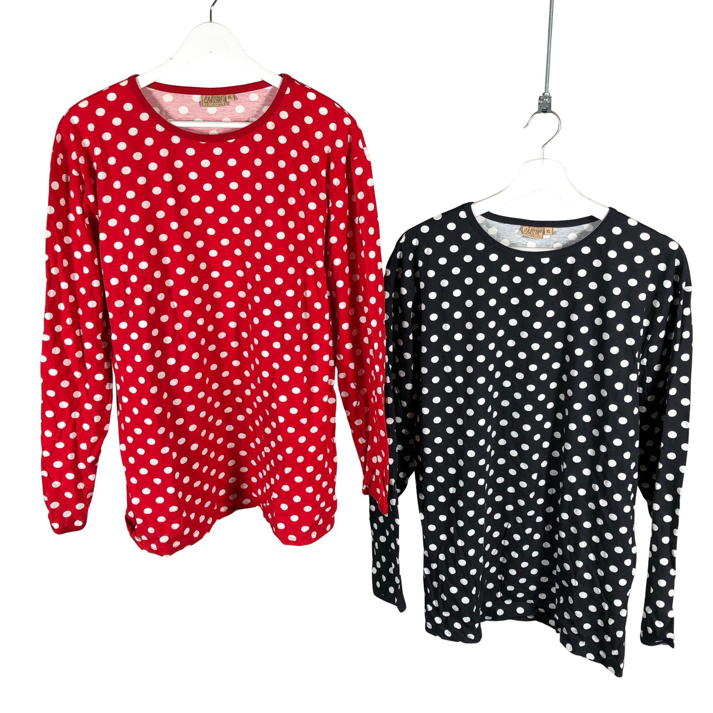 Unisex Classic - Trikotaažist pluus, suurus 42 - Punane (1)