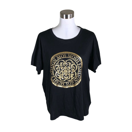 Unisex Mos Mosh - T-särk, suurus 40 - Must ()