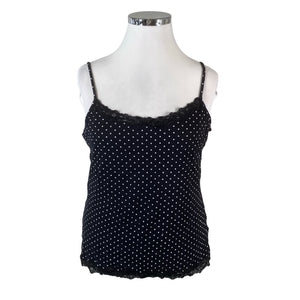 Unisex Lindex - Trikotaažist topp, suurus 44 - Must (1)