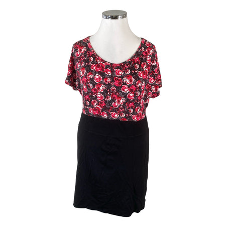 Unisex Lindex - Trikotaažist kleit, suurus 44 - Must ()