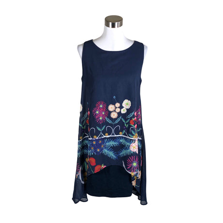 Unisex Desigual - Õhuke kleit, suurus 40 - Sinine ()