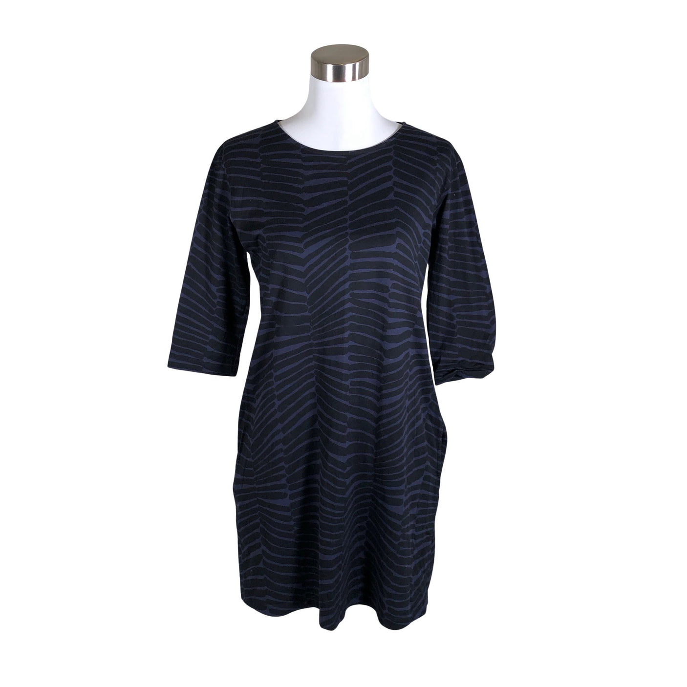 Unisex Marimekko - Trikotaažist tuunika, suurus 38 - Sinine (1)
