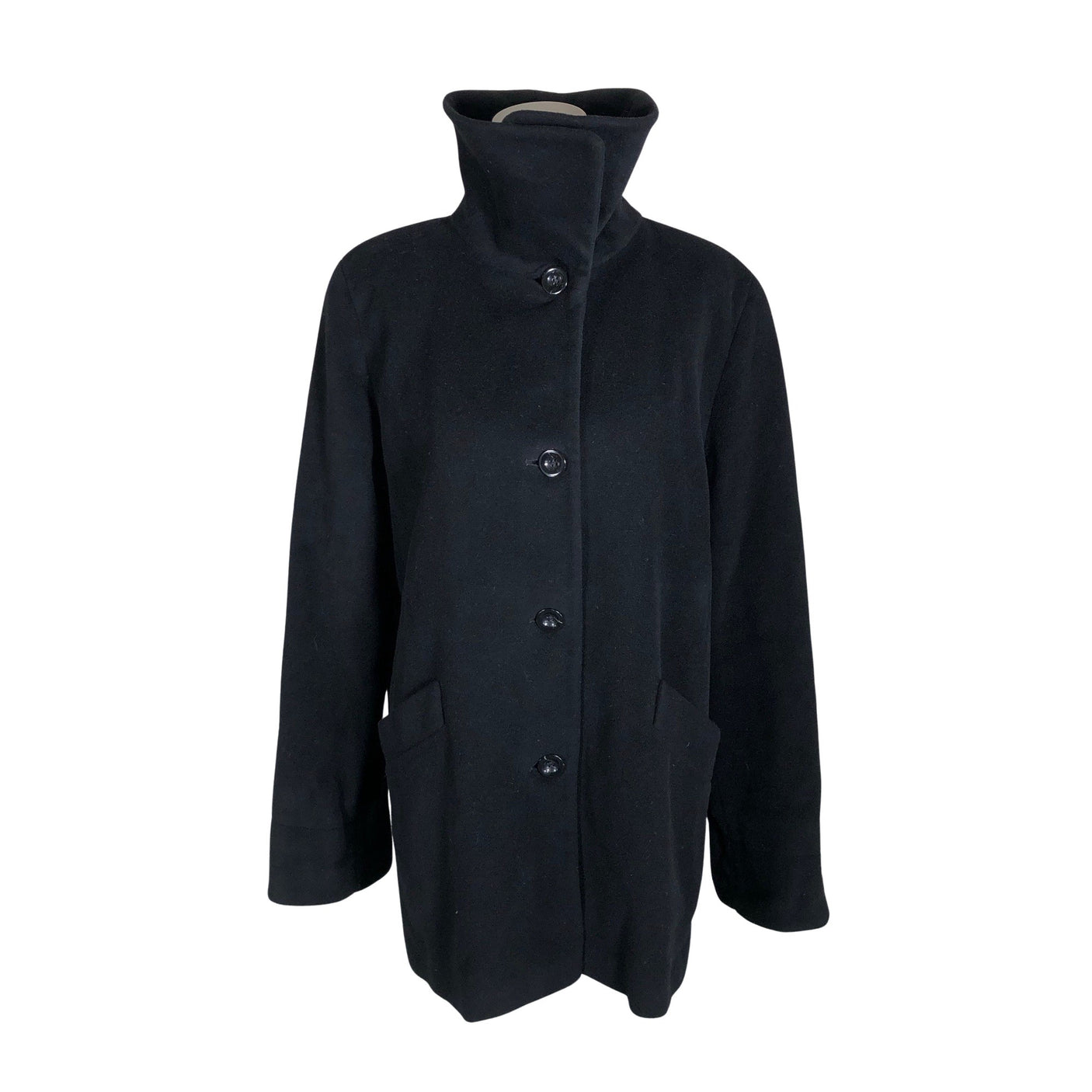 Unisex Classic - Villane mantel, suurus 38 - Must (1)