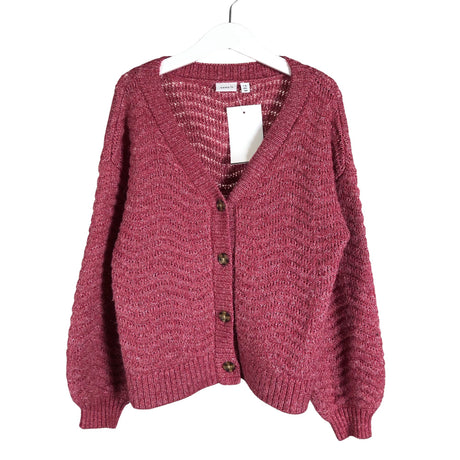 Unisex Name It - Kardigan, suurus 122 - 128 - Punane ()
