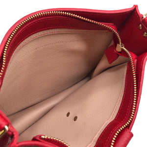 Unisex Lancaster - Õlakott, suurus Midi - Punane (2)