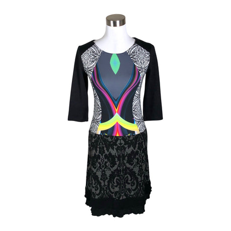 Unisex Handmade - Trikotaažist kleit, suurus 36 - Must ()