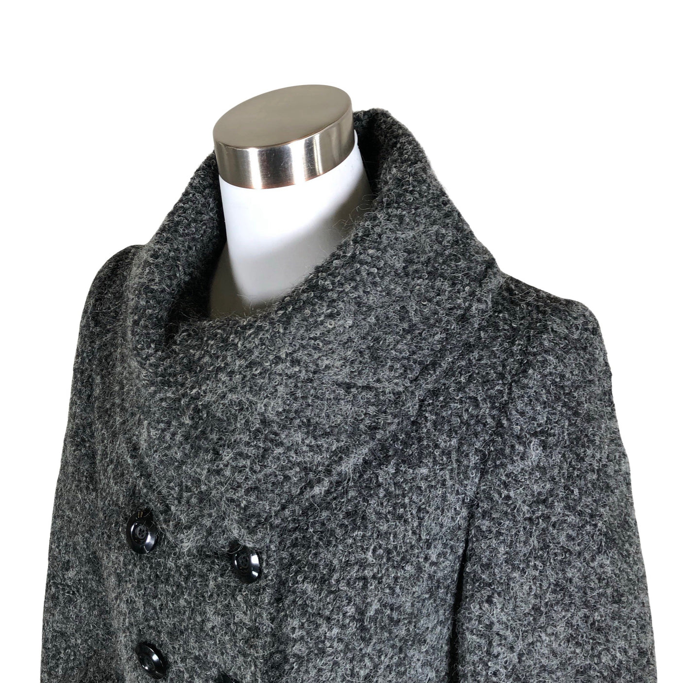 Unisex Manuela Conti - Villane mantel, suurus 36 - Hall (3)