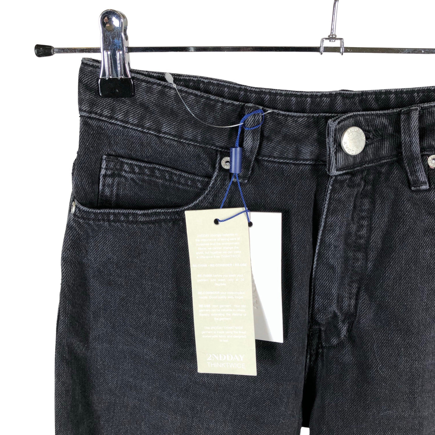 Unisex 2NDDAY - Teksad, suurus W27 - Must (3)