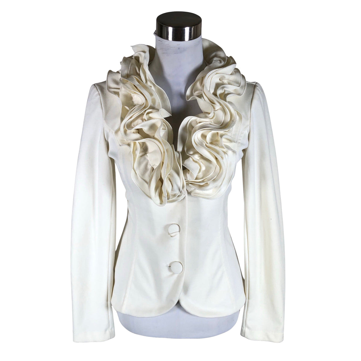 Unisex Rinascimento - Dressikangast jakk, suurus 38 - Looduslik valge (1)
