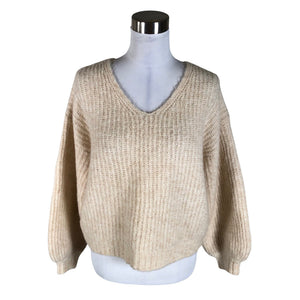 Unisex Nanso - Kampsun, suurus 36 - Looduslik valge (1)