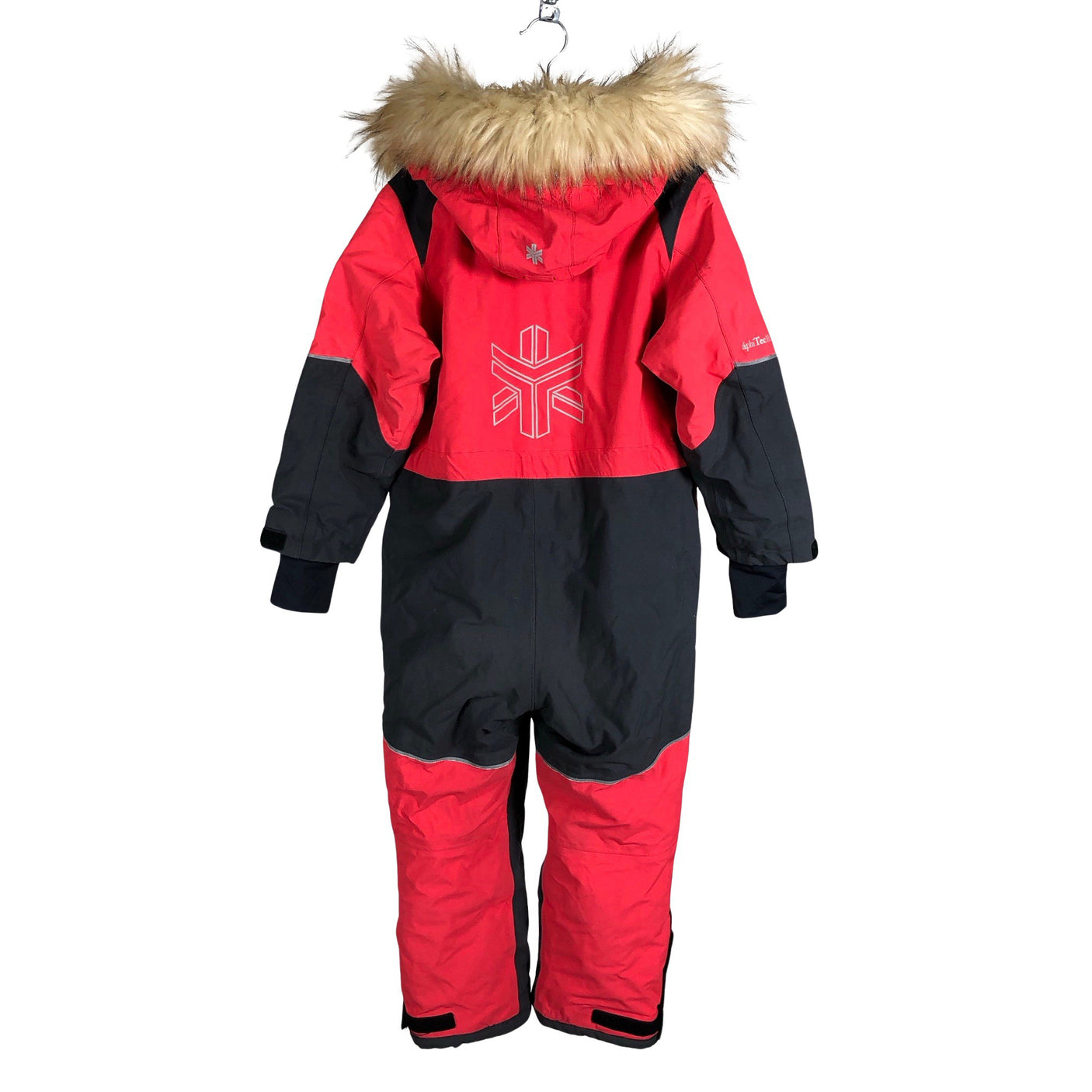 Unisex Áhkká - Talvekombinesoon, suurus 110 - 116 - Punane (2)