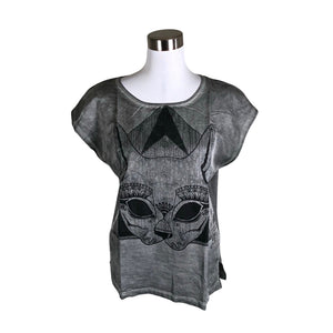 Unisex Selected - Trikotaažist topp, suurus 36 - Hall (1)