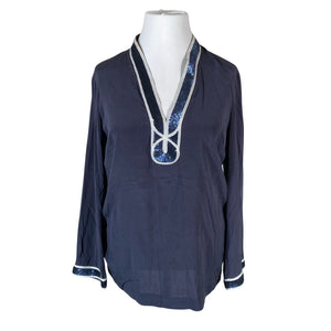 Unisex Tory Burch - Õhuke tuunika, suurus 42 - Sinine (1)