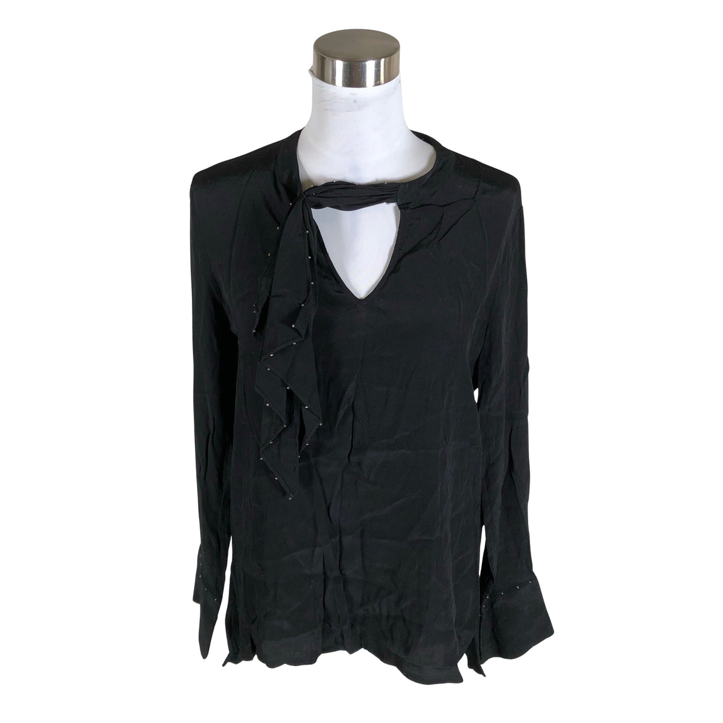 Unisex Massimo Dutti - Pluus, suurus 40 - Must (1)