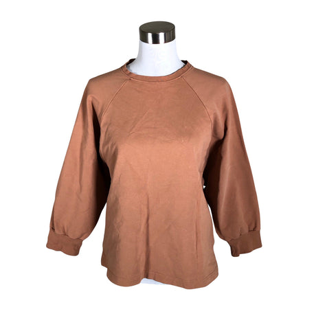 Unisex Aarrelabel - Trikotaažist pluus, suurus 40 - Pruun ()