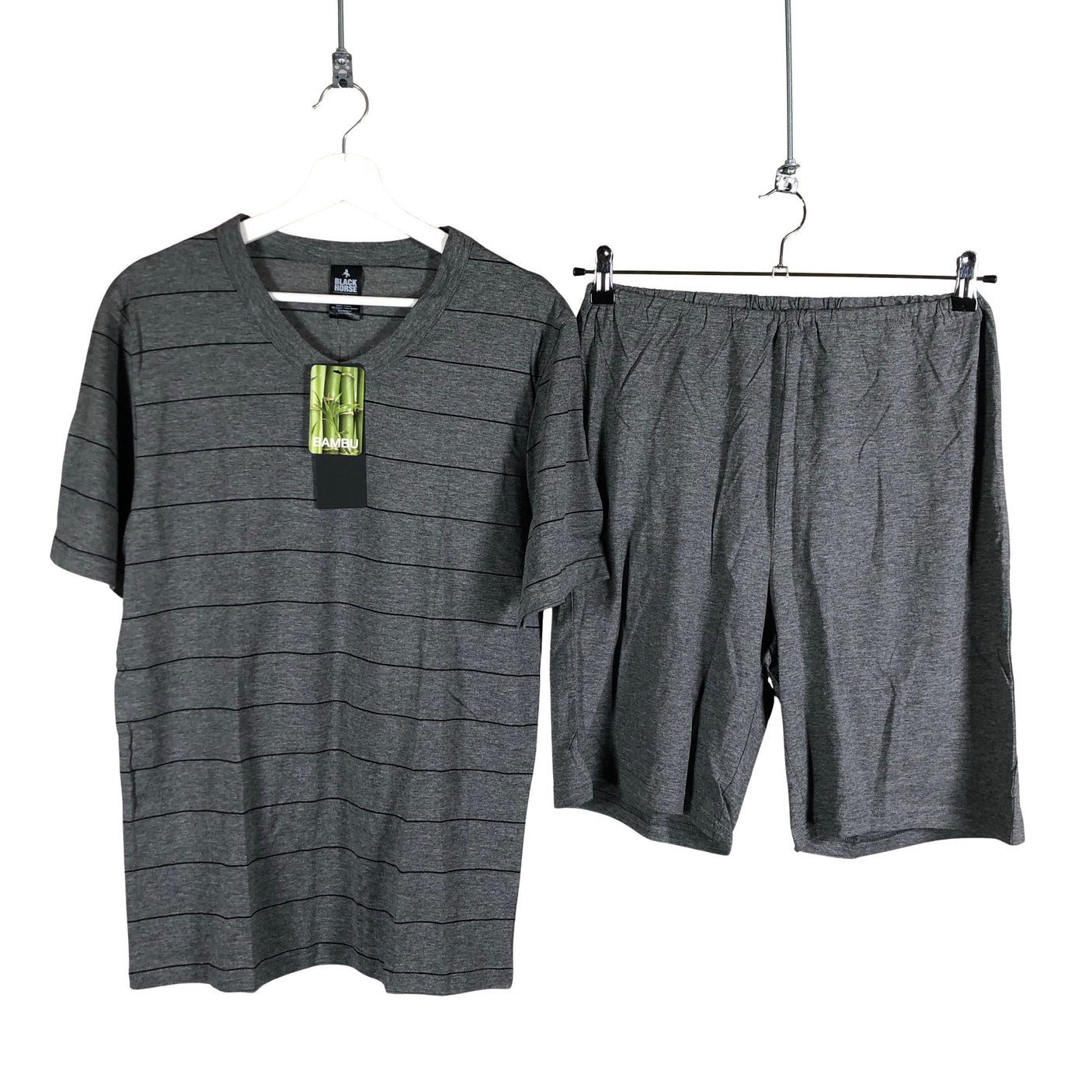 Unisex Black Horse - Ööpesu, suurus M - Hall (1)