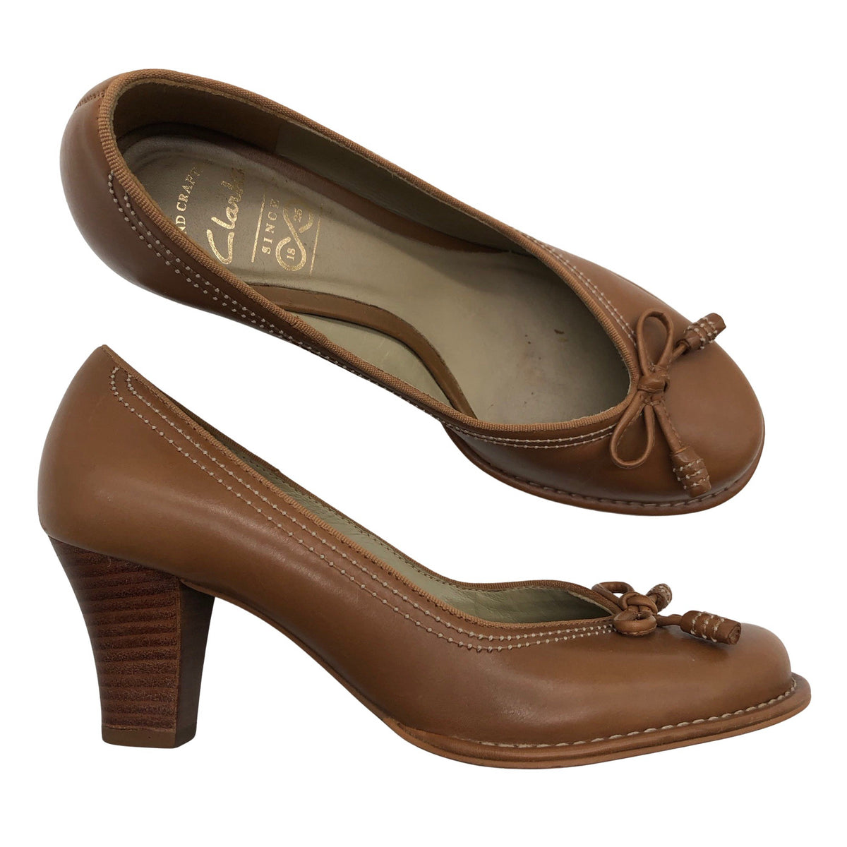 Unisex Clarks - Kontsakingad, suurus 37 - Pruun (1)