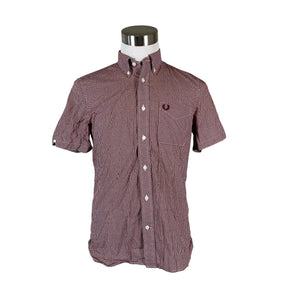 Unisex Fred Perry - Triiksärk, suurus M - Veinipunane (1)