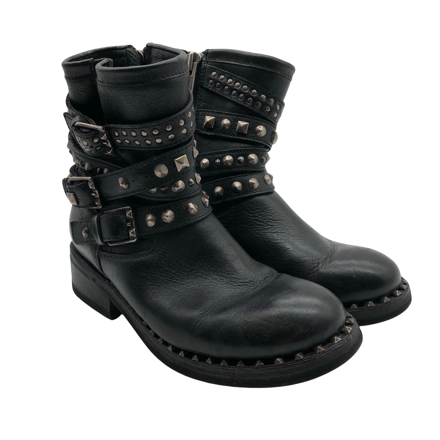 Unisex Ash - Poolsaapad, suurus 39 - Must (2)