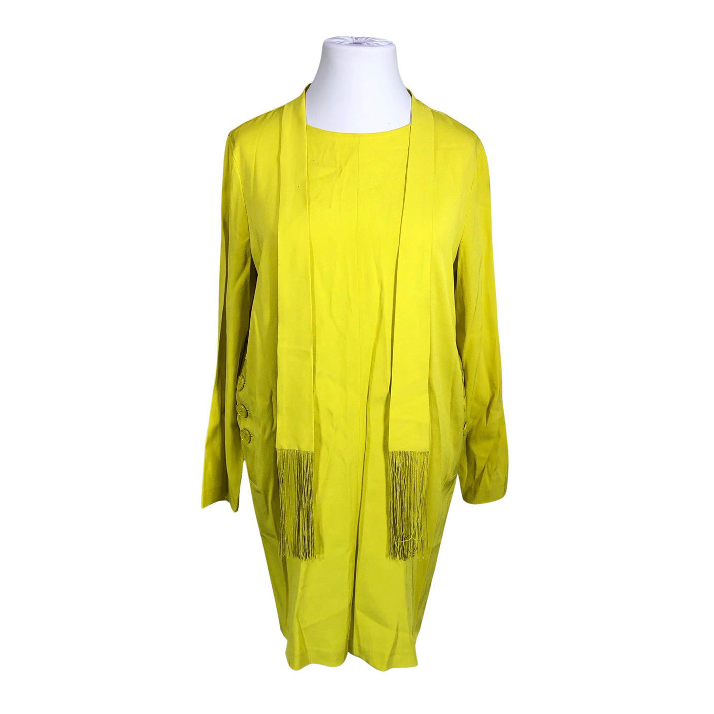 Unisex Twinset - Mitteveniv kleit, suurus 44 - Kollane (1)