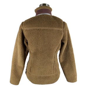 Unisex Patagonia - Kunstkarusnahast mantel, suurus 36 - Pruun (2)