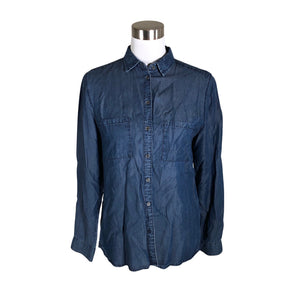 Unisex Lindex - Teksasärk, suurus 38 - Sinine (1)