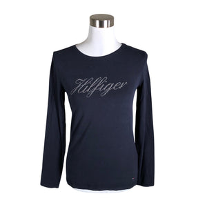 Unisex Tommy Hilfiger - Trikotaažist pluus, suurus 38 - Sinine (1)