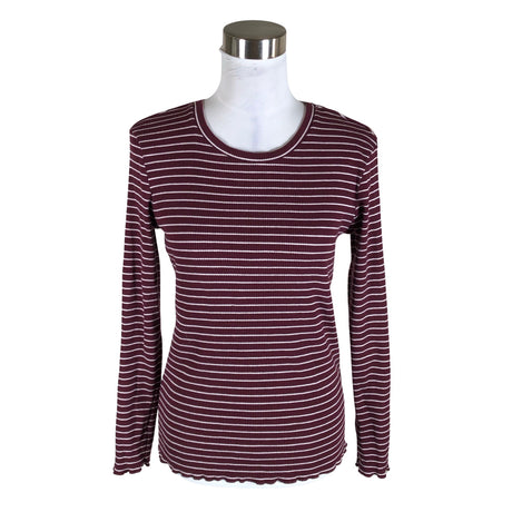 Unisex Selected - Trikotaažist pluus, suurus 40 - Veinipunane ()