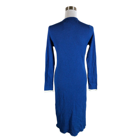 Unisex Uniqlo - Kootud kleit, suurus 40 - Sinine (2)