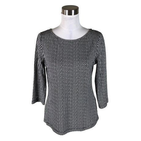 Unisex Ril's - Trikotaažist pluus, suurus 40 - Must ()