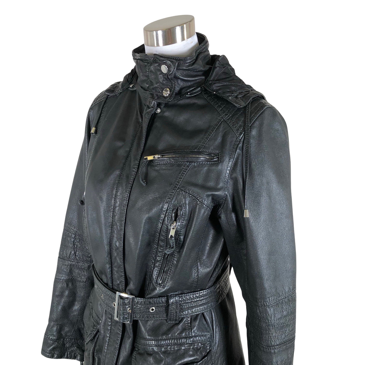 Unisex Jofama - Nahktagi, suurus 38 - Must (3)