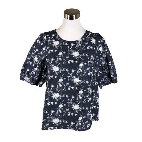 Unisex Vietto - Lühikeste käistega pluus, suurus 40 - Sinine ()