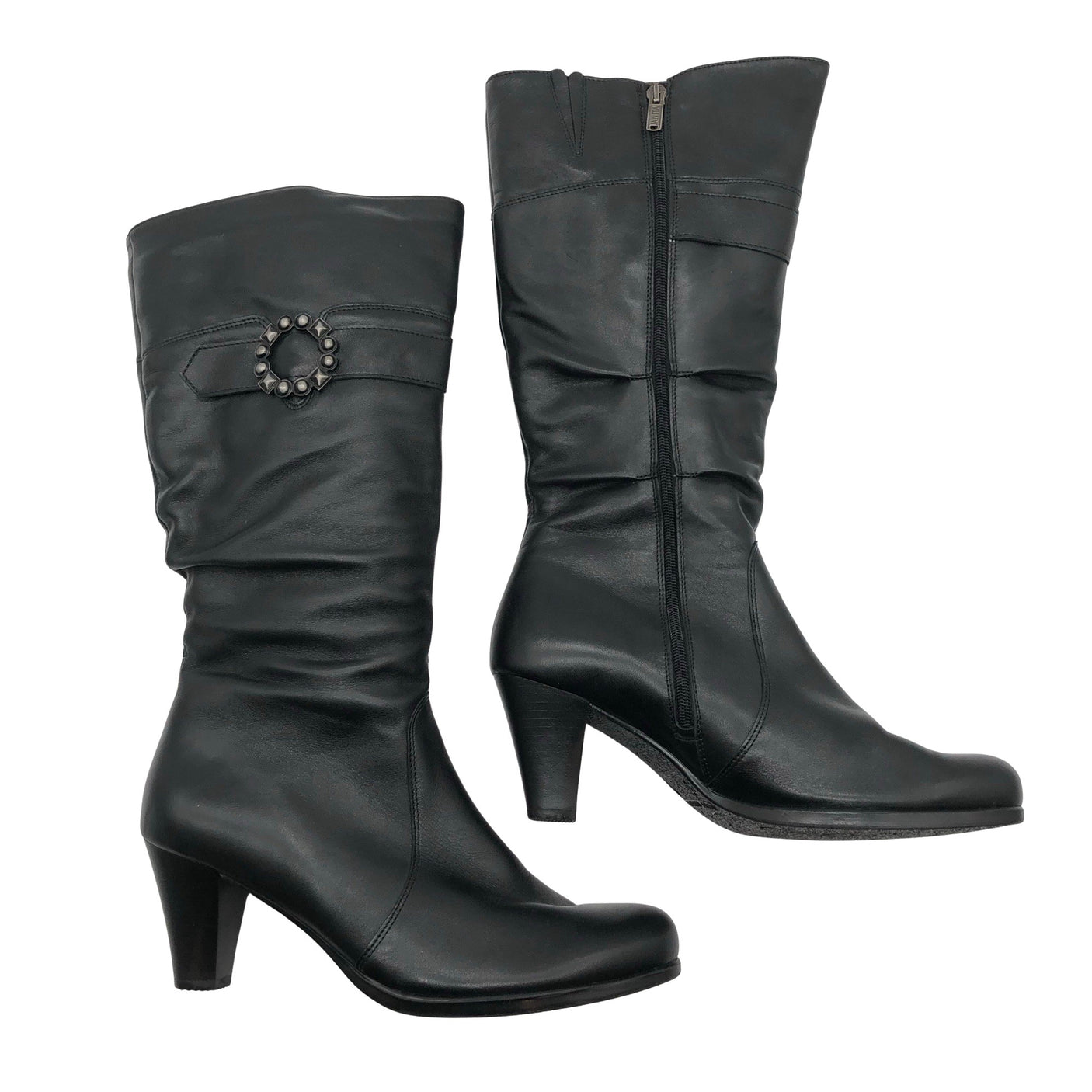 Unisex Janita - Saapad, suurus 40 - Must (1)