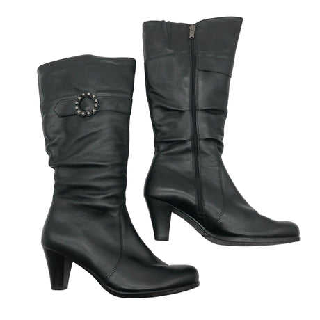 Unisex Janita - Saapad, suurus 40 - Must ()